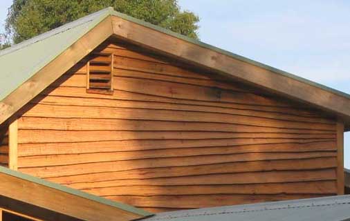 close up on wonky wall