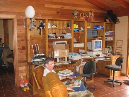 living room occupied