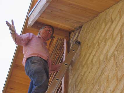 jonni lays last brick